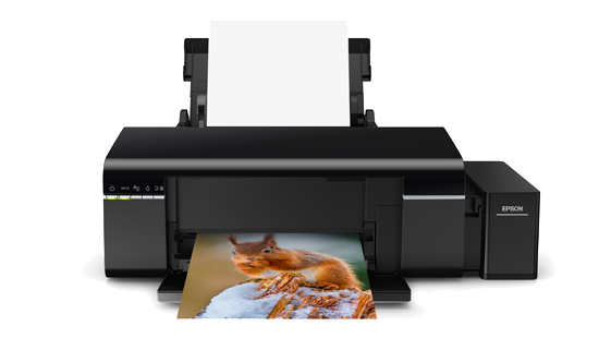 EPSON L805 (C11CE86503) Single Function,A4, 6-color Dye inks, Direct CD printing, Wi-Fi, T673100-3600 Ink Tank Printer