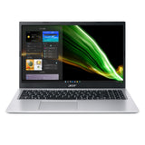 Acer A315-59-30HT 15.6HD Intel Core i3-1215U 8GB 512GB SSD Win 11 Home with Office 2021 HS Pure Silver