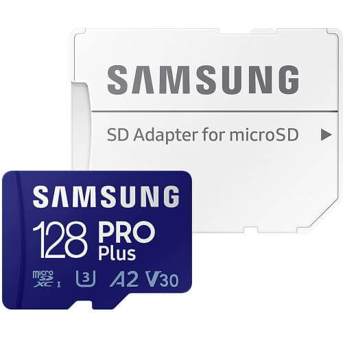 Samsung Pro Plus (MB-MD128KA/APC) 128GB MICRO SD PRO PLUS W ADAPTER SAMSUNG