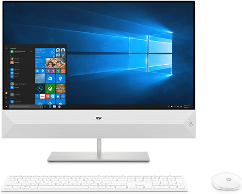 HP 24-XA0102D AiO PC 23.8 FHD Touch Core i7-9700T 8GB 512 SSD GeForce MX230 White