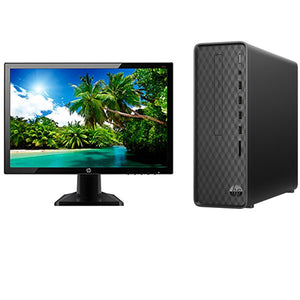 HP Slim S01-PF0127D 19inch Intel Core i3-9100 8GB RAM 1TB HDD GeForce GT730 Windows 10 Desktop