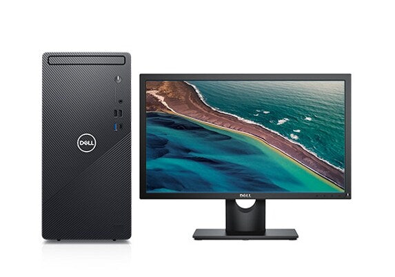 Dell Inspiron 3891 Intel Core i7-10700F 512GB SSD 16GB RAM Dell SE2422H Monitor Windows 10 Home