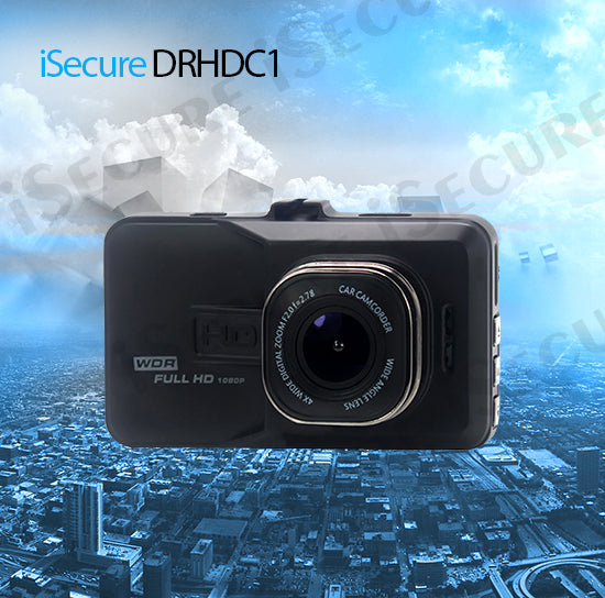 iSecure DRHDC1 5MP 3インチ ダッシュカム