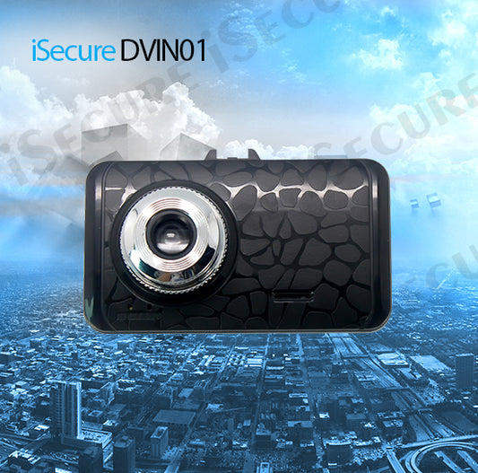 iSecure DVIN01 ダッシュカム 3MP 2.4インチ