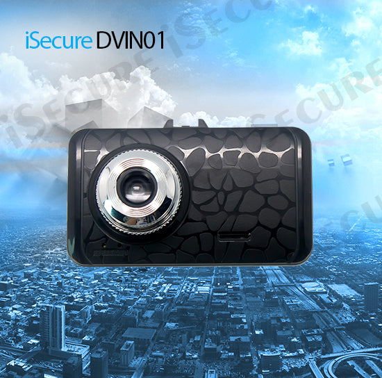 iSecure DVIN01 Dash Cam 3MP 2.4inch
