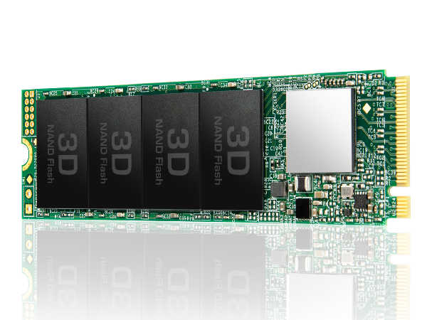 トランセンド 256GB NVME M.2 PCIE SSD (MTE110S)