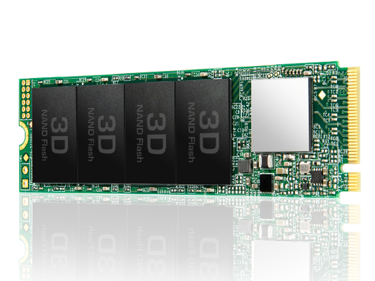 トランセンド 256GB NVME M.2 PCIE SSD (MTE110S)