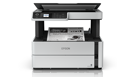EPSON Eco Tank M2140 (C11CG27503) Multi Function with Duplex, Print-Scan-Copy (w/LCD Screen) Printer