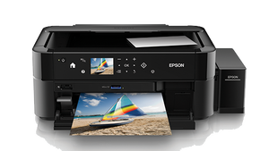 EPSON L850 (C11CE31501) Multi Function, 6-color Dye inks, Direct CD/DVD printing, 2.5"LCD Ink Tank Printer